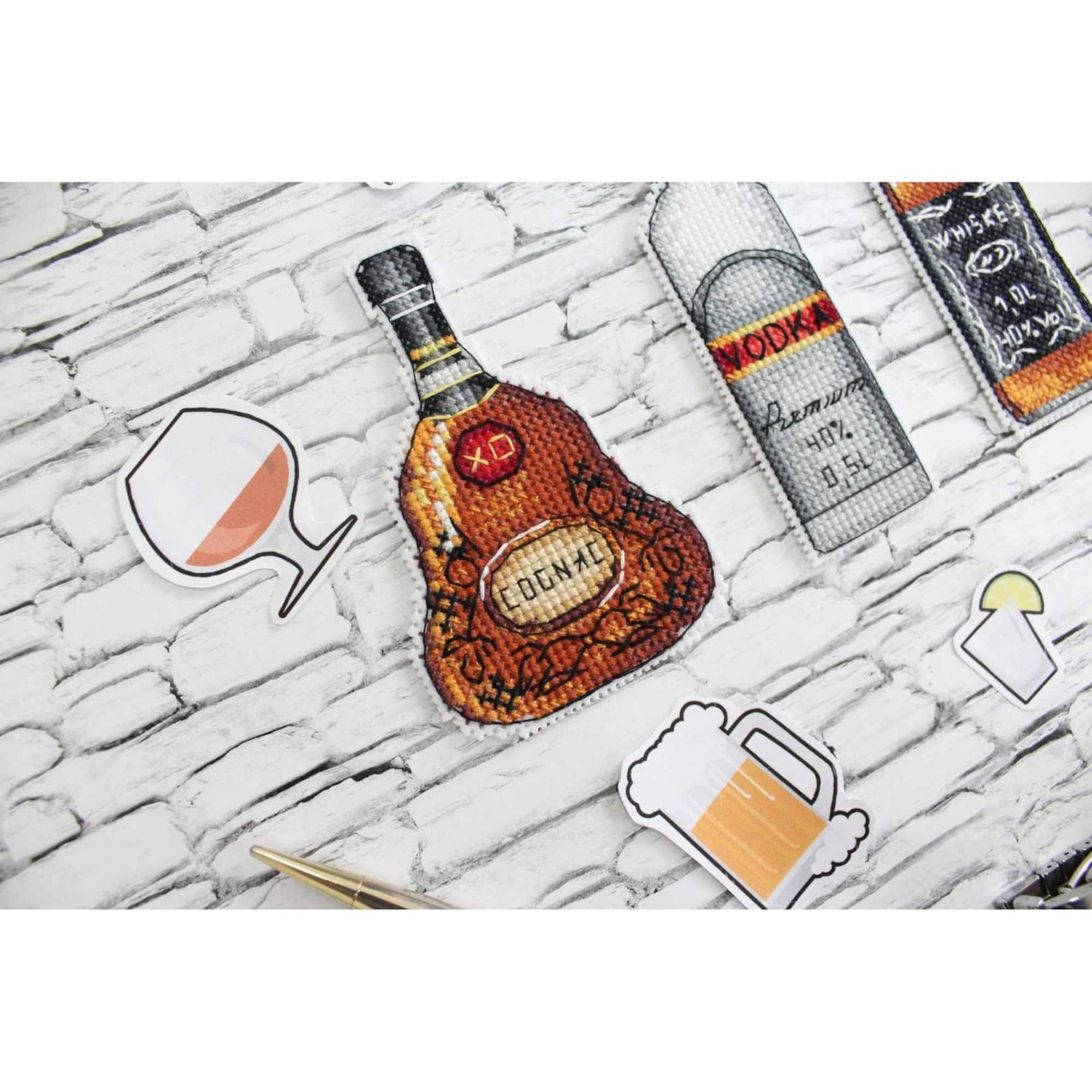 MP Studia Bottles Cross Stitch Kit